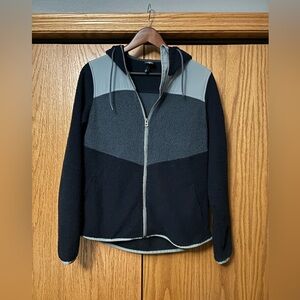 Kuhl Two-Tone Navy and Blue Prism Hoodie